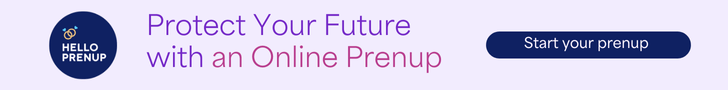 Hello Prenup Banner Ad