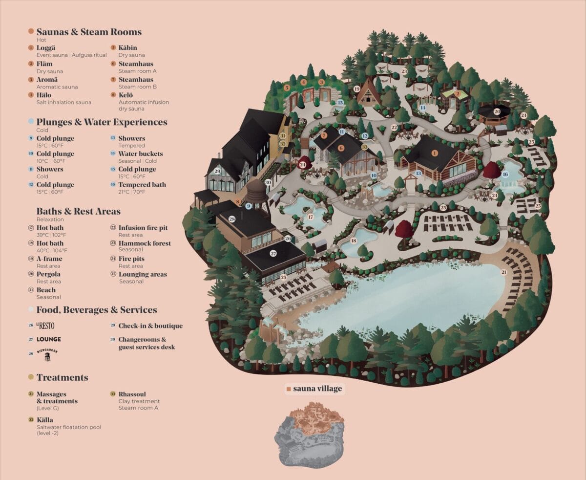 Thermea Spa Map